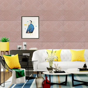 1Pcs 70*70cm Ceiling Wallpaper 3D Brick Waterproof Wall Stickers Foam Wall Paper Self-Adhesive Home Decor