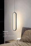 Modern Minimalist LED Pendant Light Chandelier For Bedroom Restaurant Living Room Gold Black Hanging Lamps Decoration Led Lustre