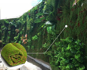 Artificial Moss Fake Green Plants Faux Moss Grass For Shop Home Patio Decoration Garden Wall Living Room Decor Supplies100*100cm