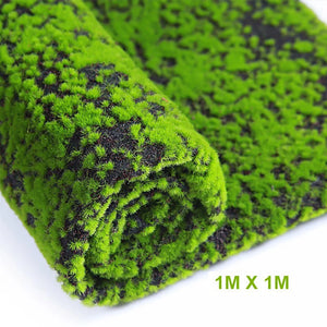 Artificial Moss Fake Green Plants Faux Moss Grass For Shop Home Patio Decoration Garden Wall Living Room Decor Supplies100*100cm