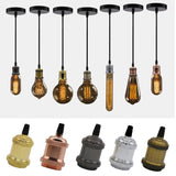 Aluminum Pendant Lights Industrial lamp Vintage Nordic Loft Hanging Lamp E27 90-265V lamparas de techo colgante moderna Hanglamp