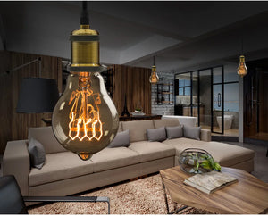 Aluminum Pendant Lights Industrial lamp Vintage Nordic Loft Hanging Lamp E27 90-265V lamparas de techo colgante moderna Hanglamp