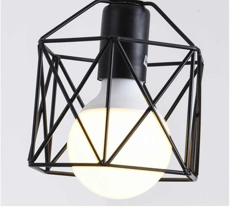 Nordic Minimalist Lamps Rustic Industrial Pendant Lights Kitchen Island Lamp Cafe Hanging Light Modern Lighting Fixtures