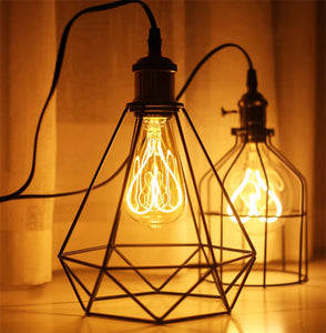 Plug Pendant Lamp Vintage Base E27 1.7m With Switch Socket Lamp Holder Hanging Light Fixtures EU/US/AU/UK Plug Dimming