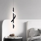 Lustre Bedside Rotating Chandelier Pendant Lights Lampara Colgante Techo Luminaire Suspendu Quarto Casal Chambre Kroonluchters