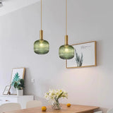 Nordic Minimalist Glass Pendant Lights Japanese LED Pendant Lamp for Dining Room Kitchen Bedside Home Decoration Hanging Light