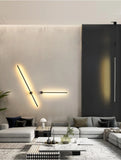 Modern LED Longer Pendant Lights dining room Bedroom Decor Bedside Black Background Hanging Lamp Chandeliers Restaurant Fixtures