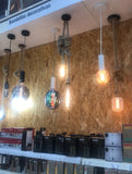 Retro Vintage Hemp Rope Pendant Light American Industrial Hanging Lamps Creative Loft Country Style Ceiling Lamps E27 Edison LED