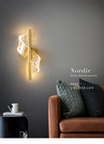 Nordic Spiral LED Pendant Lights Bedside Hanging Lamp Indoor Lighting Bedroom Living Room Home Decoration Modern Acrylic Light