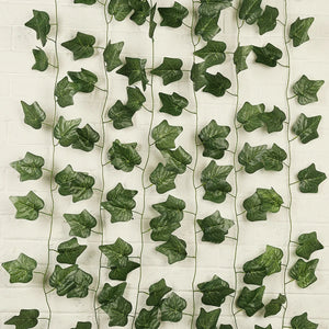 240cm Leaf Vine Artificial Hanging Plants Liana Silk Fake Ivy Leaves For Wall Green Garland Decoration Home Decor Party Vines