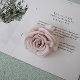 30pcs/Lot 9cm-10CM Large White Rose Artificial Silk Flower Heads DIY Wedding Decoration Wreath Scrapbooking Craft Fake Flowers