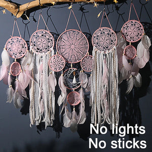 5pcs/set Dream Catchers Boho Home Decor Macrame Dream catchers Wall Hangings Moon Ramadan Baby Nordic Room Kids Nursery Ornament