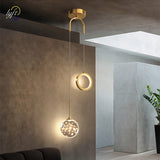 Lustre LED Pendant Light Indoor Lighting Fixture Living Bedroom Bedside Home Decoration Dining Table Hanging Lamps Pendant Lamp