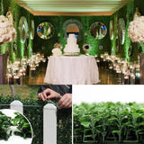 Artificial Plants Grass Wall Backdrop Decoration Boxwood Hedge Panels for Indoor Outdoor Home Garden Balcony Decor Wedding Party