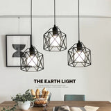 Nordic Minimalist Lamps Rustic Industrial Pendant Lights Kitchen Island Lamp Cafe Hanging Light Modern Lighting Fixtures