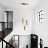 Fumi Modern Pendant Light Kitchen Fixture LED Gold Mini Pendant Lighting fo Kitchen Island Bedroom Bedside Table Small Penda