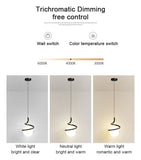 Nordic LED Pendant Lights Indoor Lighting Glass Hanging Lamp For Home Dining Tables Bedside Kitchen Living Room Decoration Light