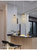 HD Luxury Pendant Lights For Dining Living Room Bedroom Bedside Kitchen Cafe Bar Indoor Decor LED Crystal Hanging Ceiling Lamps