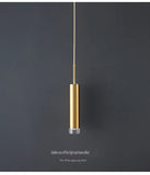 Fumi Modern Pendant Light Kitchen Fixture LED Gold Mini Pendant Lighting fo Kitchen Island Bedroom Bedside Table Small Penda