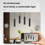 Vintage Pendant Lamp Led Ceiling Light Hanglampen Nordic Long Tube Hanging Home Appliances Chandelier Kitchen Lighting Fixture