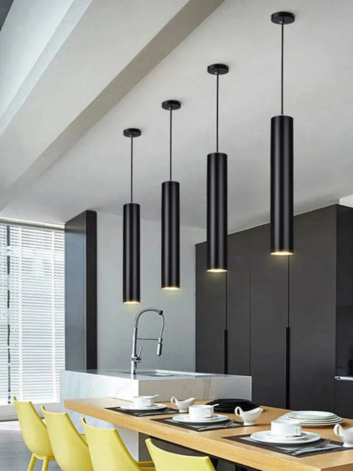 Pendant Lamp Long Down Light LED Ceiling Chandelier Modern 2024 Lamp Home Decor Dining Table Kitchen Nordic Retro Hanging Lights