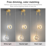 Lustre LED Pendant Light Indoor Lighting Fixture Living Bedroom Bedside Home Decoration Dining Table Hanging Lamps Pendant Lamp