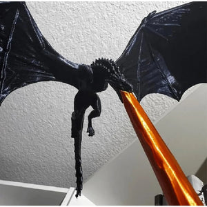 Dragon Flame Book Nook Decoration Creative Funny Spray Fire Dragon Bookshelf Ornament Halloween Birthday Gift Home Decoration