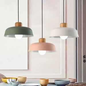 Nordic Style Pendant Light LED Chandelier Restaurant Kitchen Bar Study Bedroom Minimalist Chandelier Home Decor Lamp