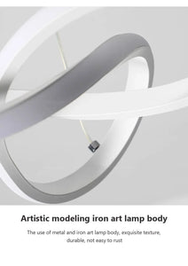 Modern LED Ceiling Pendant Light Living Room Bedroom Simple Line Chandelier Balcony Stairs Corridor Indoors Decorative Lighting