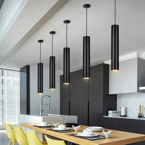 Pendant Lamp Long Down Light LED Ceiling Chandelier Modern 2024 Lamp Home Decor Dining Table Kitchen Nordic Retro Hanging Lights