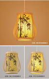 Bamboo Pendant Lamp Chandelier Chinese Style Tea Room Hotel Living Room Restaurant Bamboo Lamp Home Decor Lighting Fixtures Hot