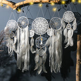 5pcs/set Dream Catchers Boho Home Decor Macrame Dream catchers Wall Hangings Moon Ramadan Baby Nordic Room Kids Nursery Ornament