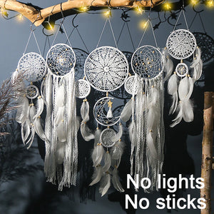 5pcs/set Dream Catchers Boho Home Decor Macrame Dream catchers Wall Hangings Moon Ramadan Baby Nordic Room Kids Nursery Ornament